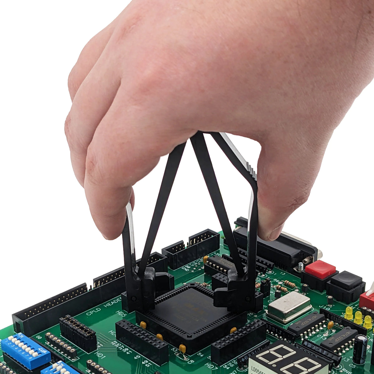 IC-Chip Abzieher Zange Für PLCC & PCB – 2 Stück, Isoliert & Schonend