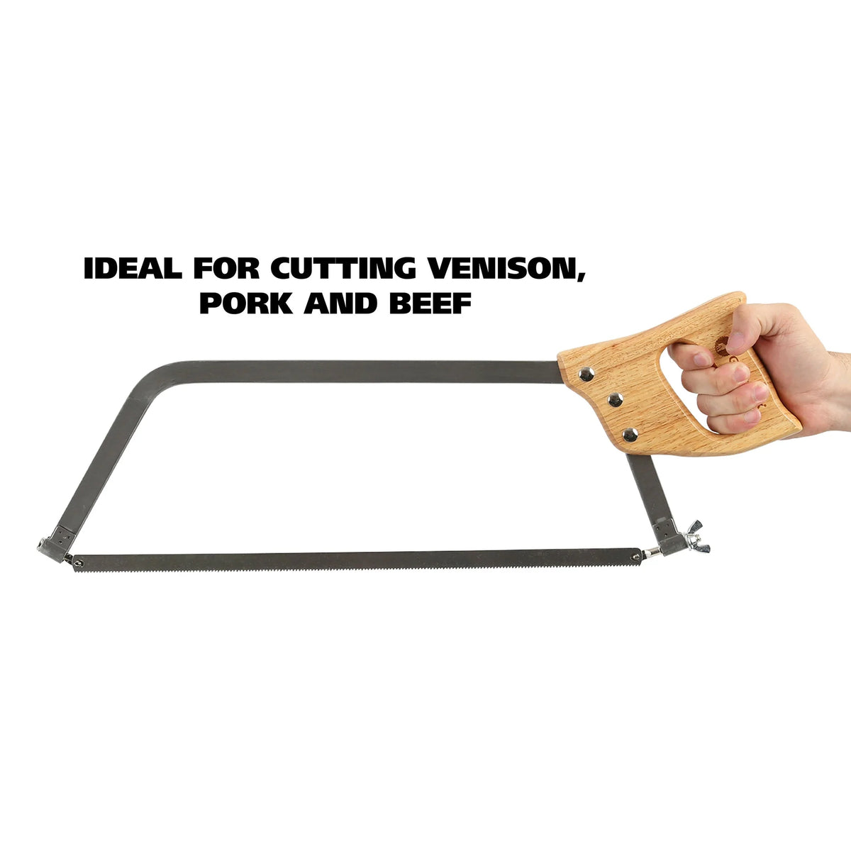 GreatNeck BUS22 22 Inch Butcher Saw - Meat Processing Saw For Cutting Bone & Meat