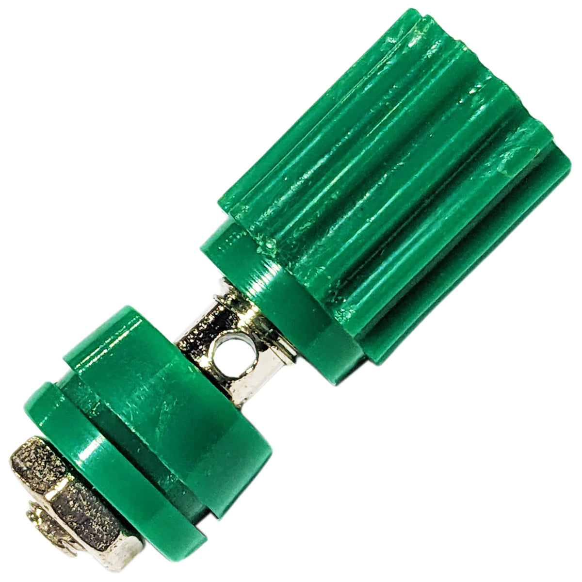 Replacement Green Binding Post, Chassis Mount for Solderless Breadboar