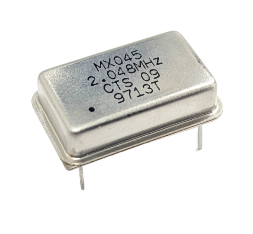 Crystal Clock Oscillator, 2.048 MHz – Electronix Express