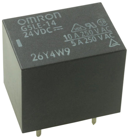General Purpose Relay SPDT (1 Form C) 24VDC Coil Through Hole