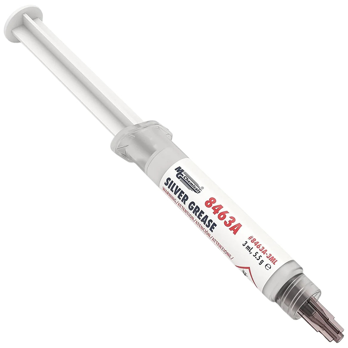 MG Chemicals Silver Conductive Grease, Maximum Thermal Conductivity, 5