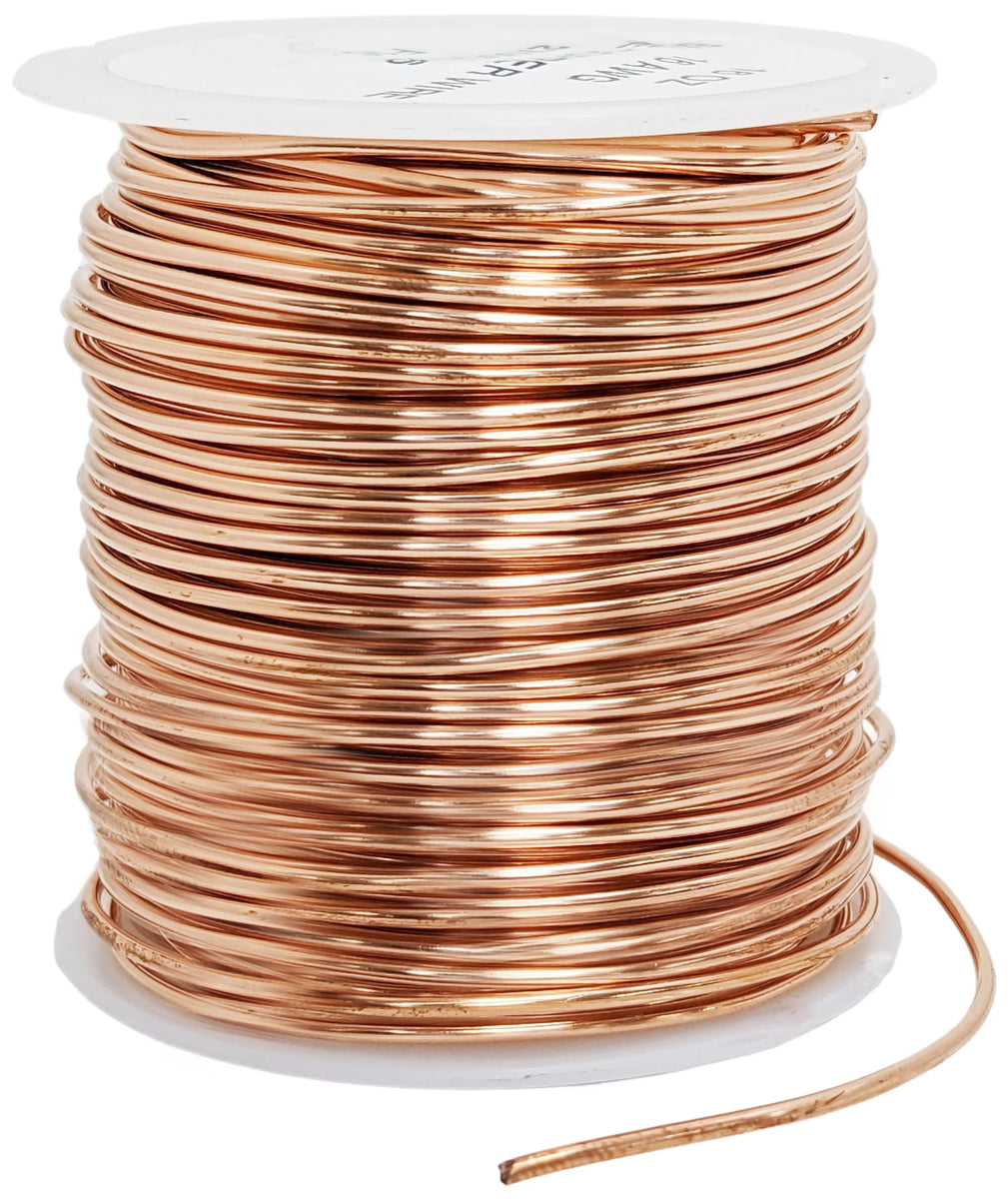 Soft Copper Wire, 16 Gauge, 126 Feet, 1 Pound Spool – Electronix Express