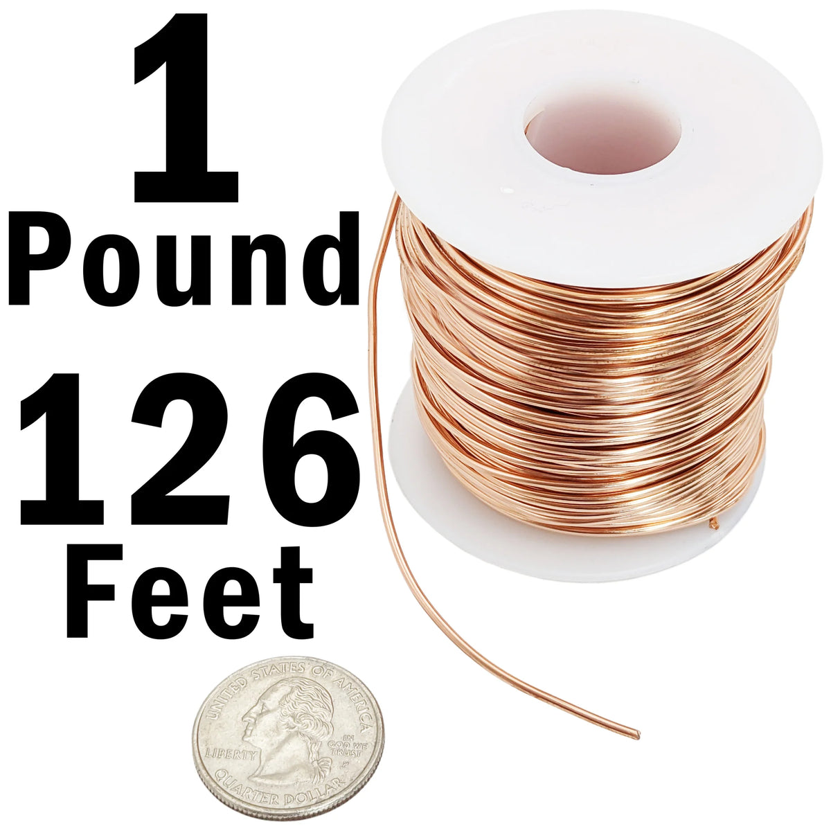 Soft Copper Wire, 16 Gauge, 126 Feet, 1 Pound Spool Electronix Express