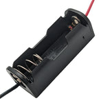 Single "N" Battery Holder with Wire Leads, 1.36" x 0.52" x 0.48"