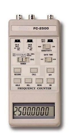 RSR 2.5 GHz Frequency Counter Model FC-2500