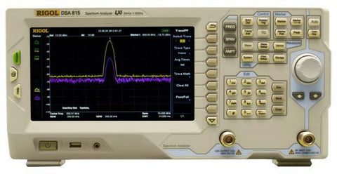 Rigol DSA815TG 1.5 GHz Spectrum Analyzer with Tracking Generator