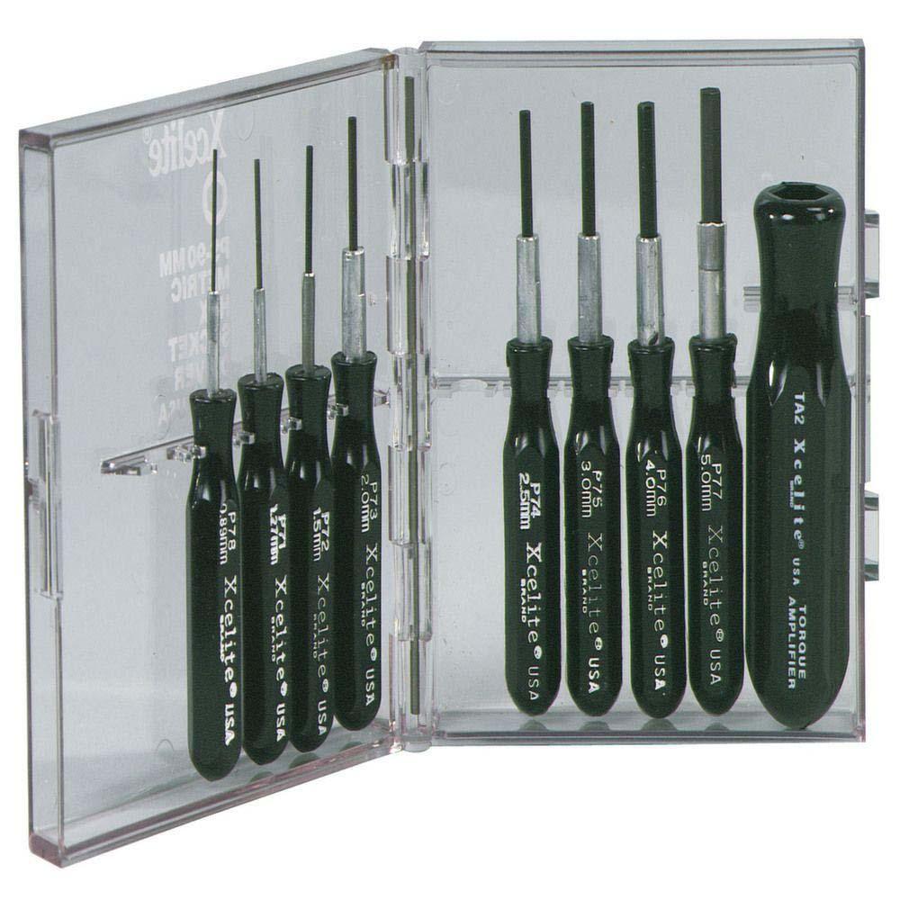 Xcelite Hex Socket Screwdriver Set with Torque Handle PS90MM (Metric