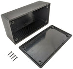 ABS Plastic Electronic Project Box with 4 Screws and Lid, 4.9" x 2.5" x 1.5"