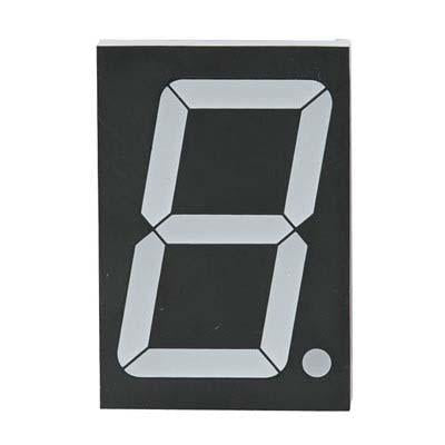 7 Segment Display C.C Red Char. Ht. 0.56 In.