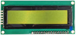 16 x 2 Dot Matrix LCD Module with Header Pins, Includes Driver & Controller, Measures 80 x 36 x 9.5mm