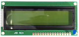 16 x 2 Dot Matrix Backlit LCD Module with Driver & Controller, Measures 80 × 36 × 9.5mm