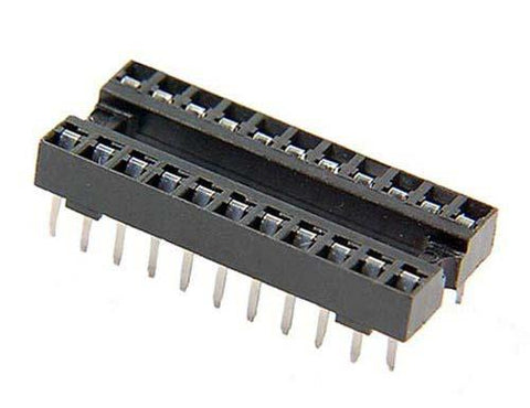 Solder Tail Low Profile IC Socket 22-Pins