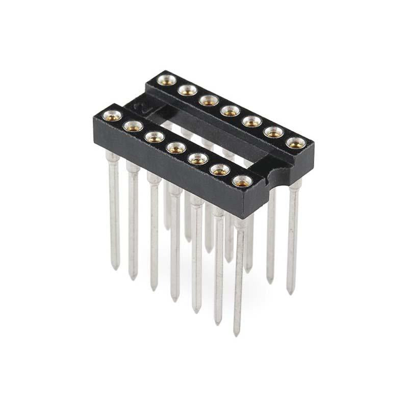 Machine Tooled Wire Wrap IC Socket 14Pins Electronix Express