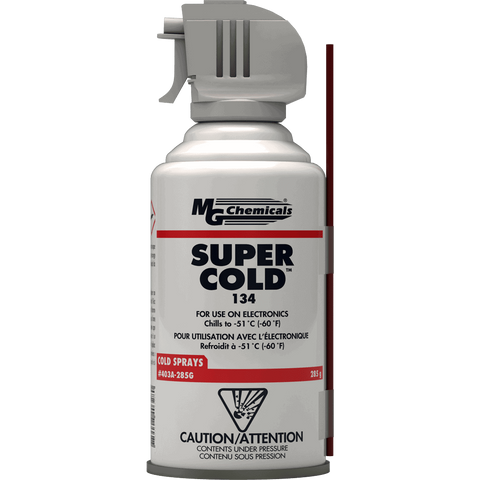 MG Chemicals Super Cold 134 285g (10 o.z.) Freeze Spray Can