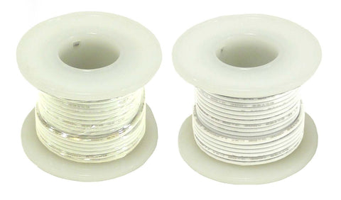 Hookup Wire 22 Gauge Stranded Wire 25 ft. White