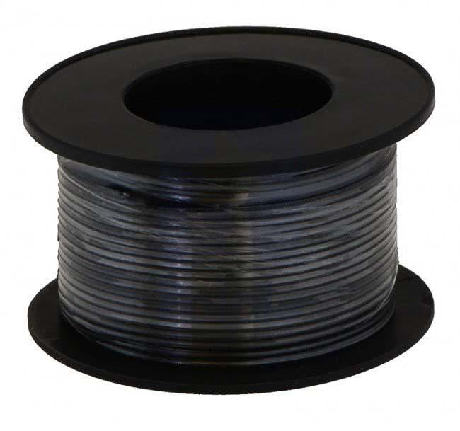 Test Lead Wire 18 AWG Black 100 Ft Electronix Express