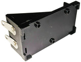 9V Battery Holder, Solder Lug Terminals, Plastic Case (2.11" x 1.17" x 0.81")