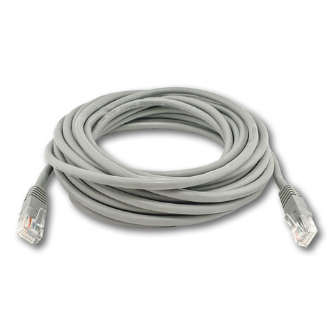 Network Cable CAT 5E, 24 AWG Solid, Gray, 1000 Feet Spool