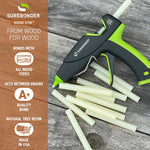 Surebonder Full Size 4" Wood Hot Glue Stick - 12 Pack