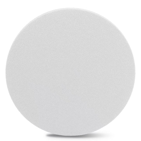 Polystyrene Foam Disc, 1.5" x 5.8", White