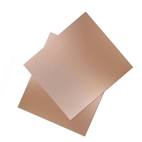 Copper Clad Circuit Board FR-4 Fiber Glass: 3" x 4" Double Sided