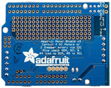 Adafruit Motor/Stepper/Servo Shield for Arduino Kit (Motors not included)