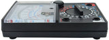 Analog Multimeter with LED Indicator & Buzzer for Continuity Test - Includes Test Leads (YX-360TRE-L-B)
