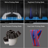 FlashForge 3D Printer Creator Pro, Dual Extruder with 2 spools