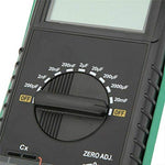 3½ Digit LCD Display Capacitance Meter, 9 Ranges from 200pF to 20mF
