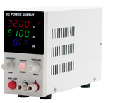 Variable Mini DC Power Supply, 0-30V, 0-5A, 4 Digit LED Display