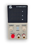 Variable Mini DC Power Supply, 0-30V, 0-5A, 4 Digit LED Display