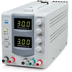 RSR DC Power Supply, Dual Output, 0-30V, 0-5A, 5V Fixed @ 1A