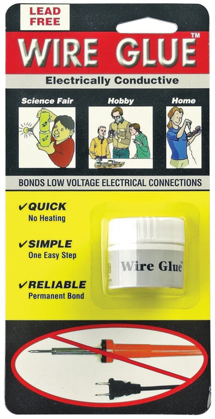 Electrically Conductive Wire Glue, 0.3 Fluid Ounce (9mL)