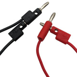 RSR Test Leads - Banana to Banana Lead Set (Includes 1 Red & 1 Black), 36" Length, Stackable