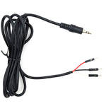 2 Pack 3.5mm Breakout Stereo Male Cable to 3x Dupont Male, 6 Feet Total Length