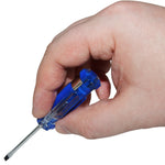 Slotted Pocket Screwdriver 1/8" with Clip, Magnetic Tip