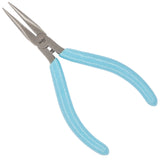 Xcelite Thin Long Nose Plier with Smooth Jaws, ESD Safe, 5" Overall Length (LN54GVN)