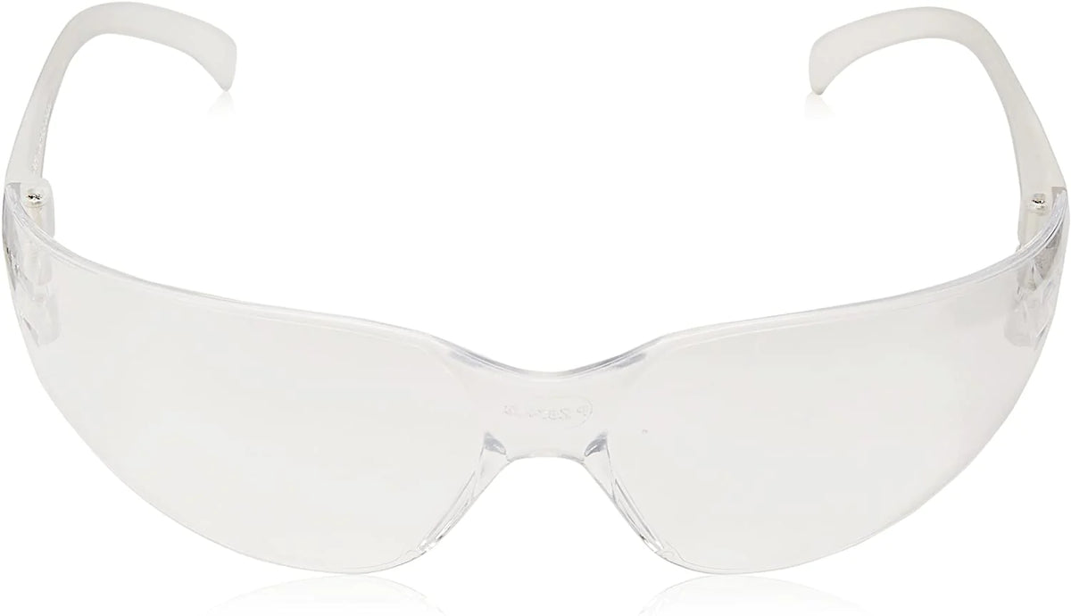 Polycarbonate ANSI Z87.1 Safety Glasses with Clear Lens, 99 UV Protec