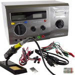 ZD-8901 Soldering Station with Digital Multimeter and DC Power Supply (Backlit LCD Display)