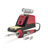 Weller 70W, 120V Digital Soldering Station with Precision Iron, Includes 2.4mm Screwdriver Tip (WLTS24IR70), 1.6mm Screwdriver Tip (WLTS16IR70), and 0.8 Conical Tip (WLTC08IR70)