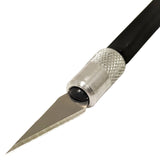Lightweight Hobby Knife with Very Sharp Blade and Safety Cap, 4.75-inch Length
