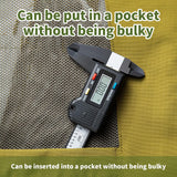 Small Digital Caliper 0-6" Mini Measuring Tool with Auto-Off Feature, Interchangeable Between inches and millimeters