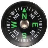 20mm Button Compass for DIY Paracord Survival Bracelets, Camping, Hiking