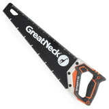 GreatNeck 15 Inch Aggressive Tooth Handsaw, Aluminum Frame, Wood Saw, Branch Cutter, PVC Cutter, Tree Saw, Handsaw for Wood, Hand Saw for Trees (74003)