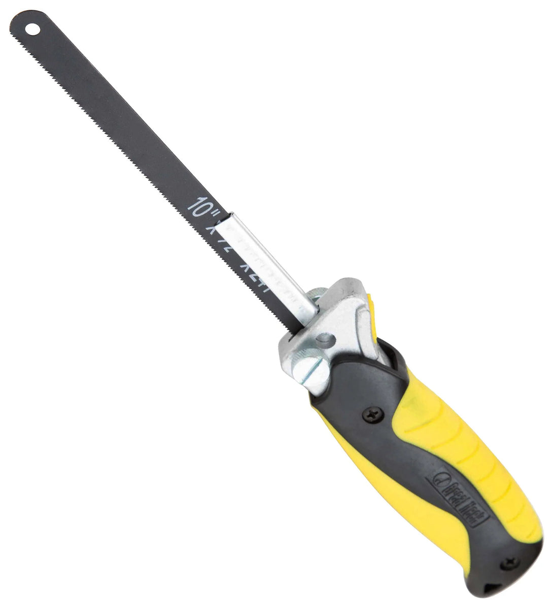 GreatNeck True Close Quarter Hacksaw Cut Through Wood, PVC, Foam, Br