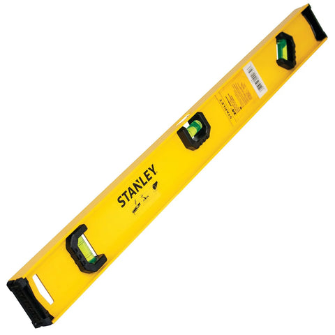 Level 24 In Stanley 24-inch 3 Vial I-Beam Level (42-074) – Electronix Express