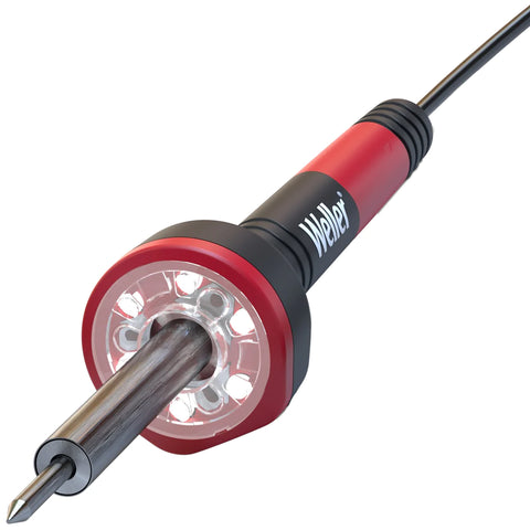 Weller 30W Soldering Iron with 0.8mm Conical Tip, LED Illuminated (WLIR3012A)