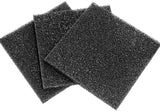 3 Pack 5.1" x 5.1" Replacement Activated Carbon Filters for 0608ZD153 and 0608ZDCLMP
