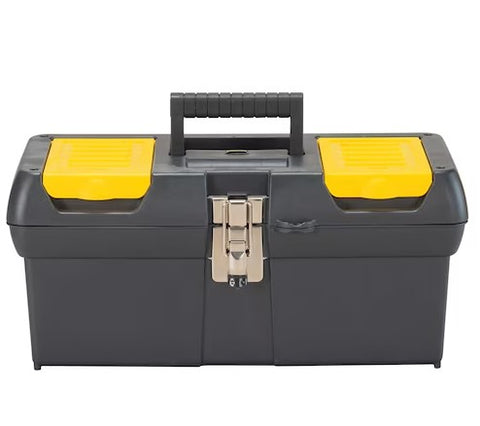 Stanley 16 in Series 2000 Toolbox with Tray, 16" x 7" x 8" (016013R)